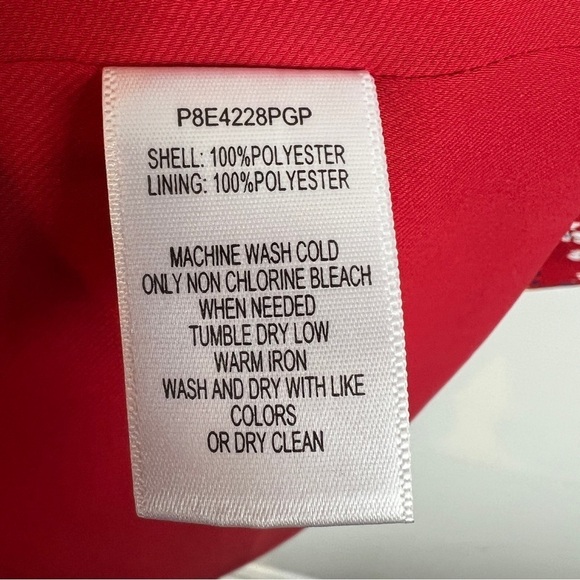 NEW Parker Red Floral Dress size M - Picture 8 of 8